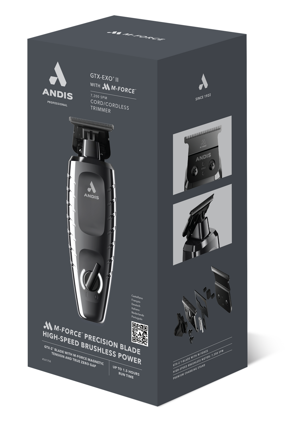 Andis GTX-EXO® II Black Trimmer