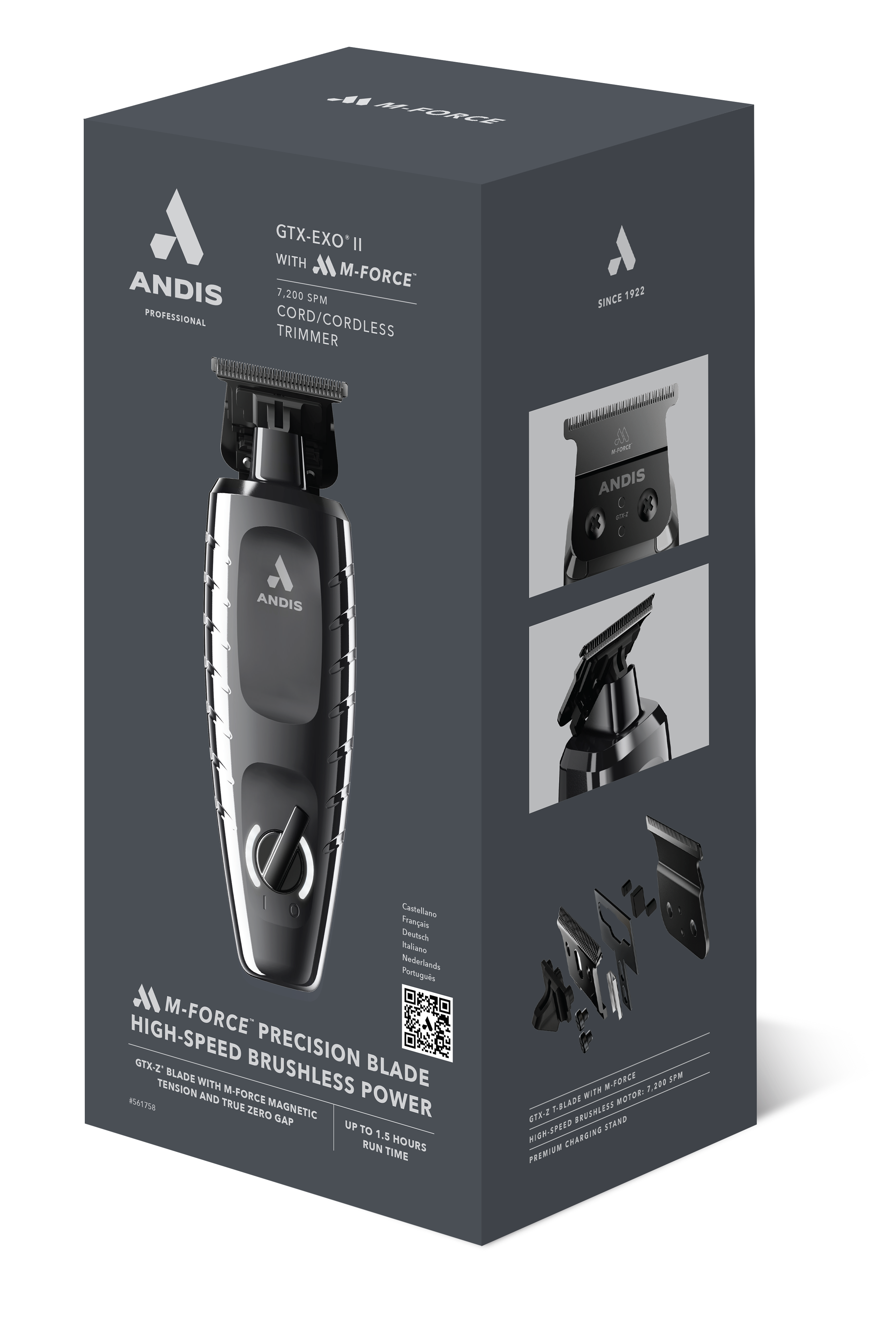 Andis GTX-EXO® II Black Trimmer