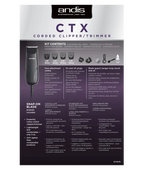 Andis CTX TC-2 Corded Clipper/Trimmer
