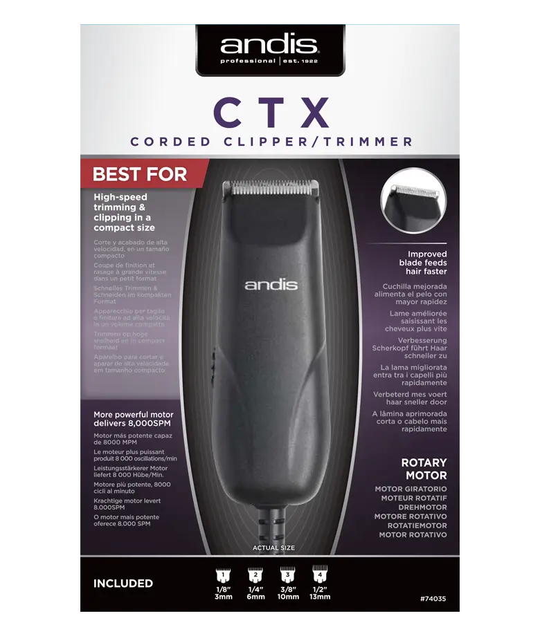 Andis CTX TC-2 Corded Clipper/Trimmer