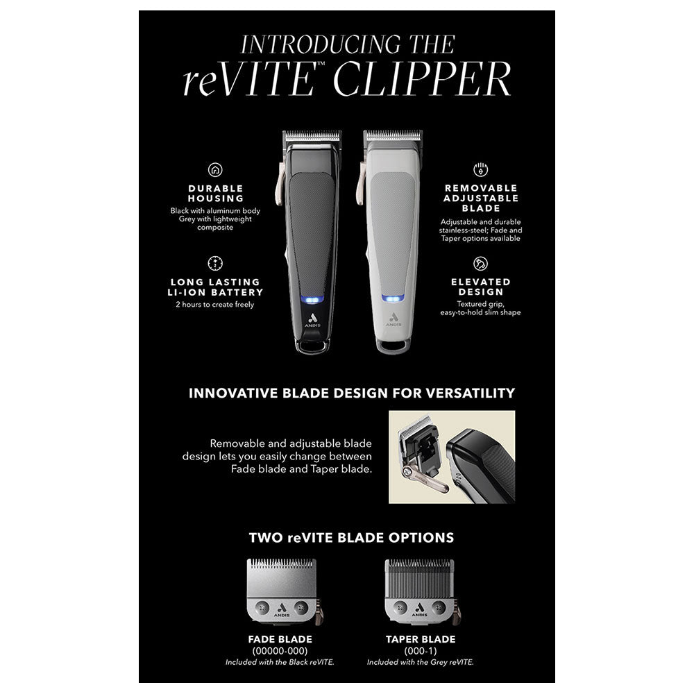 reVite Clipper Taper Gray