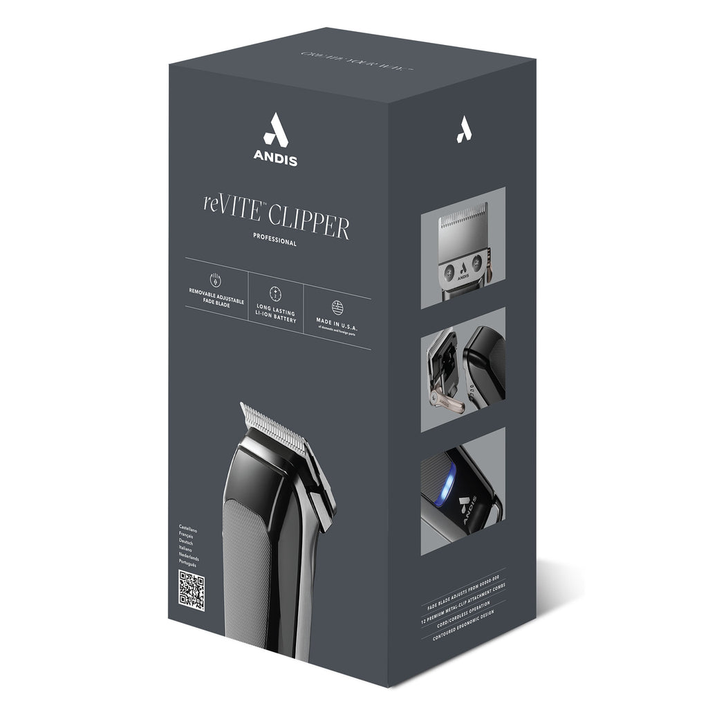 reVite Clipper Fade Black