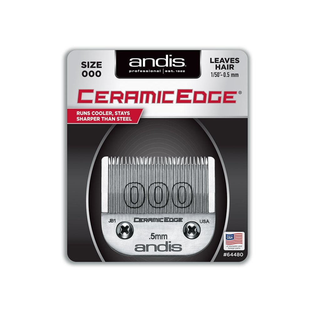 Andis Ceramic Edge Size 000 1/50in (.5mm)