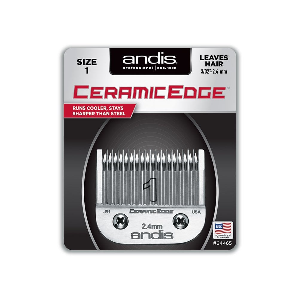 Andis Ceramic Edge Size 1 - 3/32in (2.4mm)