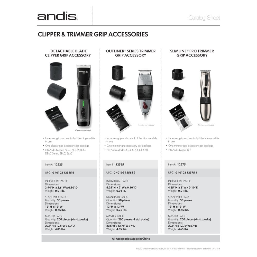 Andis Slimline Trimmer Grip Accessory