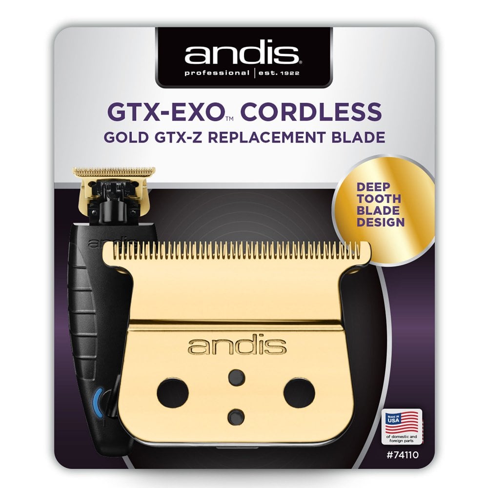 Andis GTO-EXO Gold Deep Tooth Blade