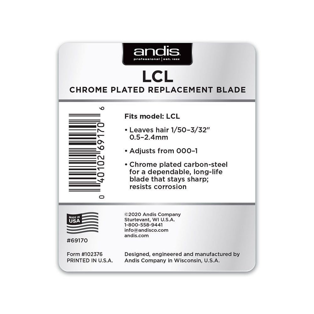 Andis US Pro Li LCL Chrome Blade