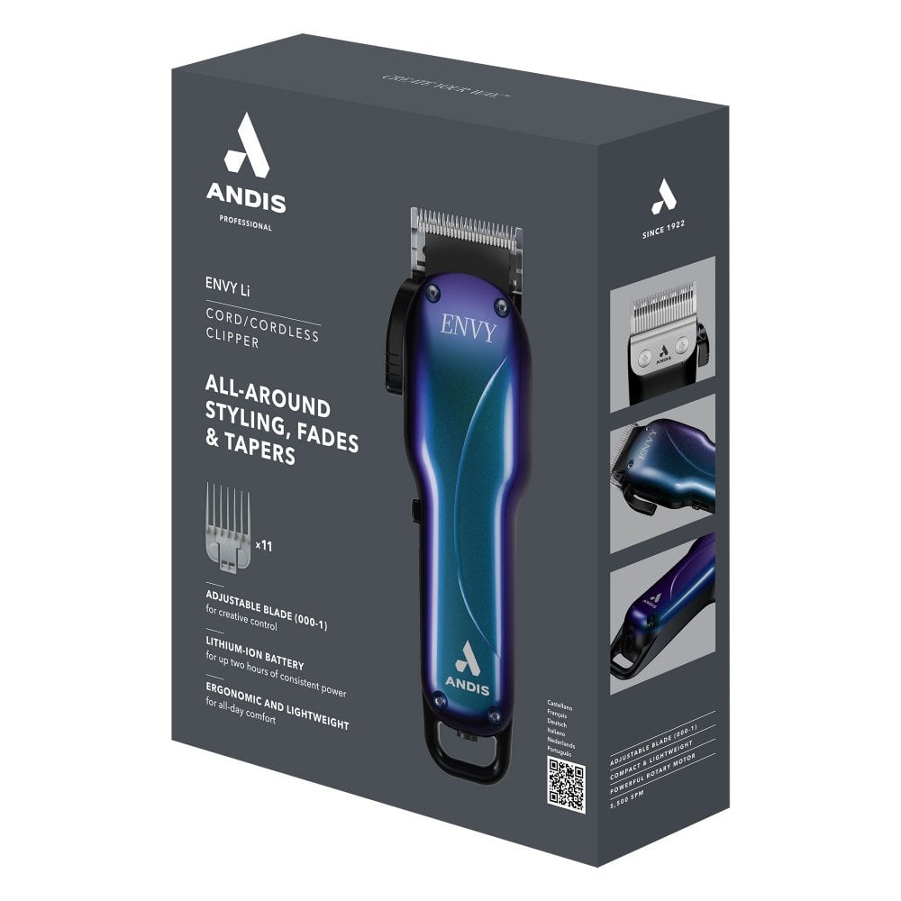 Andis Galaxy Cordless Envy® Adjustable Blade Clipper