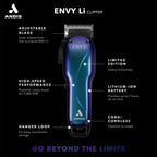 Andis Galaxy Cordless Envy® Adjustable Blade Clipper