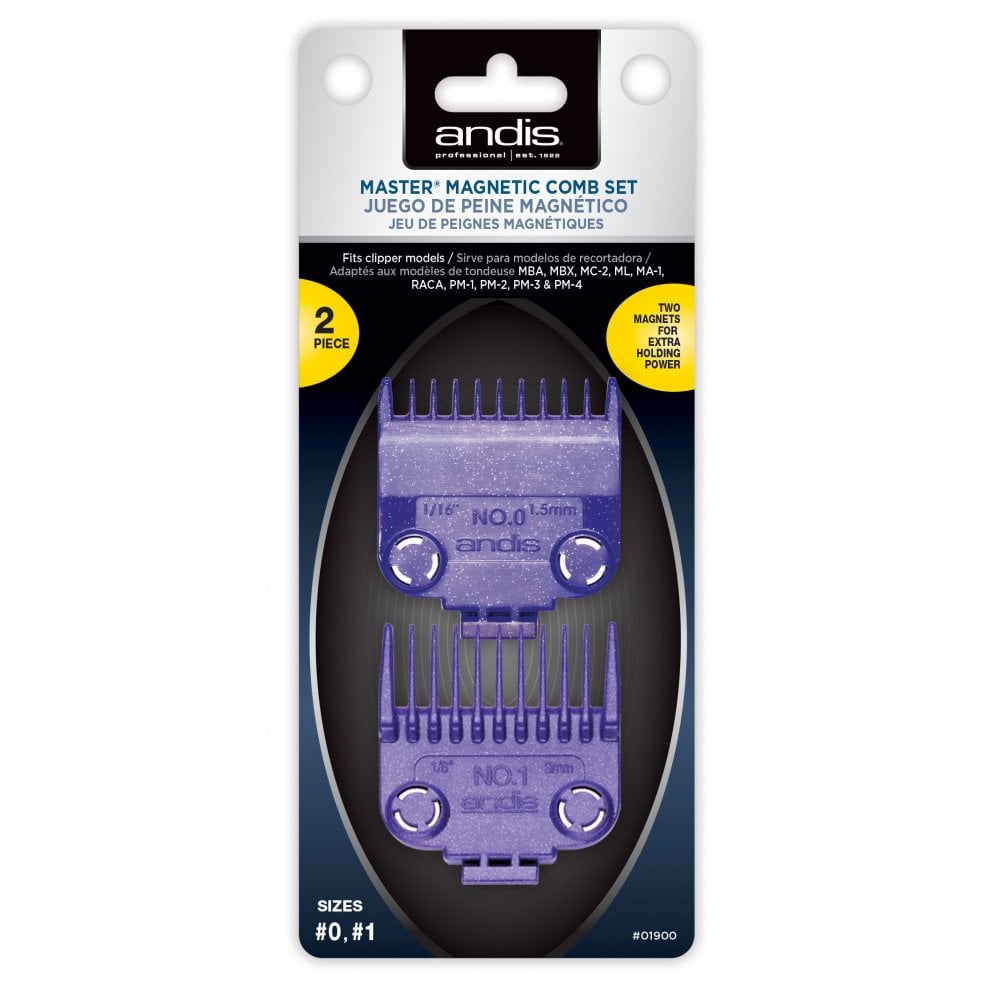 Andis Master® Dual Magnetic Attachment Set Dual Pack