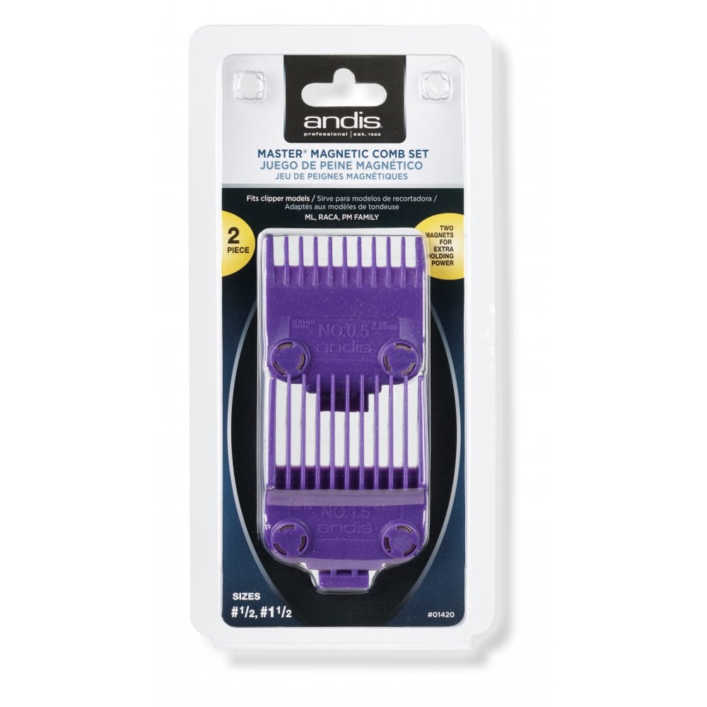 Andis Master® Dual Magnetic Attachment Dual Comb Set