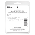 Andis Master® Cordless Li Chrome Plated Replacement Fade Blade, Size 00000-000