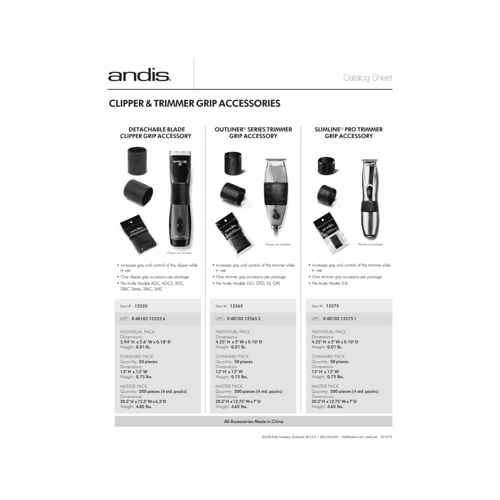 Andis Outliner Trimmer Grip Accessory