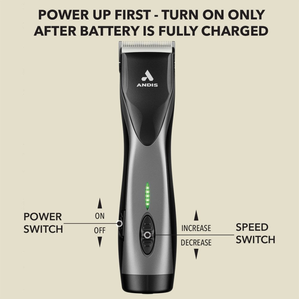 Andis Supra ZR® II Cordless Detachable Blade Clipper